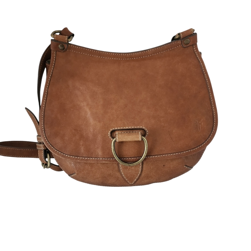 FRYE LEATHER CROSSBODY BAG